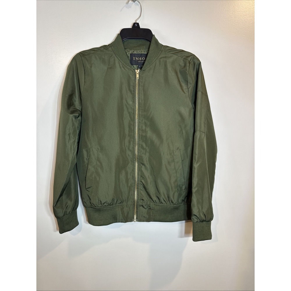 Inso Collection Women's Jacket Size Small Color Avocado Green